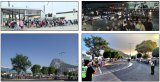 Archive: Pedestrian queue into Spain